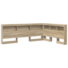 vidaXL Testata contenitore rovere sonoma 160 cm Legno multistrato