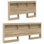 vidaXL Testata contenitore rovere sonoma 160 cm Legno multistrato vidaXL Testata contenitore rovere sonoma 160 cm Legno multistrato
