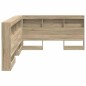 vidaXL Testata contenitore rovere sonoma 160 cm Legno multistrato vidaXL Testata contenitore rovere sonoma 160 cm Legno multistrato