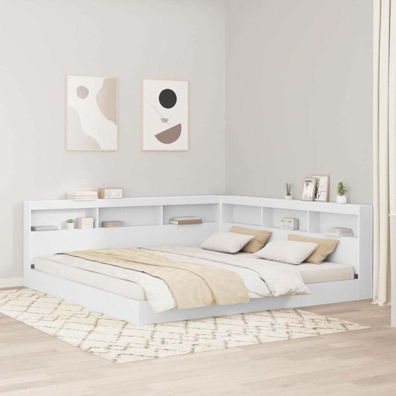 vidaXL Testata contenitore Bianco 180 cm Legno multistrato vidaXL Testata contenitore Bianco 180 cm Legno multistrato