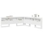 vidaXL Testata contenitore Bianco 180 cm Legno multistrato vidaXL Testata contenitore Bianco 180 cm Legno multistrato