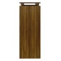 Tavolino Consolle Rovere Marrone 102x30x80 cm Legno Multistrato Tavolino Consolle Rovere Marrone 102x30x80 cm Legno Multistrato