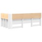 vidaXL Testata contenitore Bianco 75 cm Legno multistrato vidaXL Testata contenitore Bianco 75 cm Legno multistrato