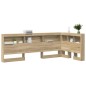 vidaXL Testata contenitore rovere sonoma 75 cm Legno multistrato vidaXL Testata contenitore rovere sonoma 75 cm Legno multistrato