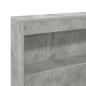 vidaXL Testata contenitore Grigio cemento 75 cm Legno multistrato vidaXL Testata contenitore Grigio cemento 75 cm Legno multistrato