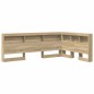 vidaXL Testata contenitore rovere sonoma 120 cm Legno multistrato vidaXL Testata contenitore rovere sonoma 120 cm Legno multistrato