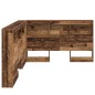 vidaXL Testata contenitore Legno vecchio 120 cm Legno multistrato vidaXL Testata contenitore Legno vecchio 120 cm Legno multistrato