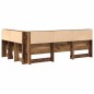 vidaXL Testata contenitore Legno vecchio 120 cm Legno multistrato vidaXL Testata contenitore Legno vecchio 120 cm Legno multistrato
