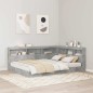 vidaXL Testata contenitore Grigio cemento 140 cm Legno multistrato vidaXL Testata contenitore Grigio cemento 140 cm Legno multistrato