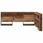 vidaXL Testata contenitore Legno vecchio 140 cm Legno multistrato vidaXL Testata contenitore Legno vecchio 140 cm Legno multistrato