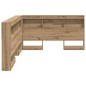 vidaXL Testata contenitore rovere artigianale 140 cm Legno multistrato vidaXL Testata contenitore rovere artigianale 140 cm Legno multistrato