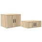vidaXL Letto contenitore Rovere Sonoma 80x200 cm vidaXL Letto contenitore Rovere Sonoma 80x200 cm