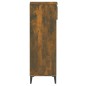 Scarpiera Rovere Fumo 40x36x105 cm in Legno Multistrato Scarpiera Rovere Fumo 40x36x105 cm in Legno Multistrato