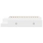 vidaXL Struttura del Letto con Deposito Bianco 75x190 cm vidaXL Struttura del Letto con Deposito Bianco 75x190 cm