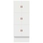 vidaXL Struttura Letto con Contenitore Bianca 80x200 cm vidaXL Struttura Letto con Contenitore Bianca 80x200 cm