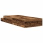 vidaXL Struttura Letto Storage Legno Vecchio 80x200 cm vidaXL Struttura Letto Storage Legno Vecchio 80x200 cm