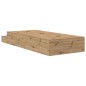 vidaXL Struttura Letto Quercia Artigianale 80x200 cm