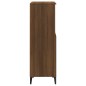 Credenza Rovere Marrone 60x36x110 cm in Legno Multistrato Credenza Rovere Marrone 60x36x110 cm in Legno Multistrato