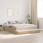 vidaXL Struttura letto rovere Sonoma 200x200 cm vidaXL Struttura letto rovere Sonoma 200x200 cm