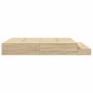 vidaXL Struttura letto rovere Sonoma 200x200 cm vidaXL Struttura letto rovere Sonoma 200x200 cm