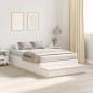 vidaXL Struttura Letto contenitore Bianco 120x200 cm