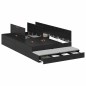 vidaXL Struttura letto Rovere Nero 120x200 cm vidaXL Struttura letto Rovere Nero 120x200 cm