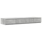 vidaXL Struttura Letto Grigio cemento 120x200 cm vidaXL Struttura Letto Grigio cemento 120x200 cm