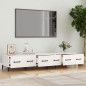 Mobile Porta TV Bianco Lucido 150x34,5x30 cm Legno Multistrato Mobile Porta TV Bianco Lucido 150x34,5x30 cm Legno Multistrato