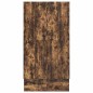 vidaXL Struttura letto rovere affumicato 120x200 cm vidaXL Struttura letto rovere affumicato 120x200 cm