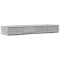 vidaXL Letto grigio sonoma 120x200 cm vidaXL Letto grigio sonoma 120x200 cm