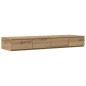 vidaXL Struttura Letto con Contenitore Rovere Artigianale 120x200 cm vidaXL Struttura Letto con Contenitore Rovere Artigianale 120x200 cm