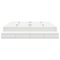 vidaXL Struttura letto contenitore Bianca 180x200 cm vidaXL Struttura letto contenitore Bianca 180x200 cm