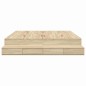 vidaXL Struttura Letto con contenitore in Rovere Sonoma 180x200 cm vidaXL Struttura Letto con contenitore in Rovere Sonoma 180x200 cm