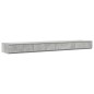 vidaXL Struttura Letto Grigio Calcestruzzo 180x200 cm vidaXL Struttura Letto Grigio Calcestruzzo 180x200 cm