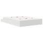 vidaXL Struttura Letto con Contenitore Bianco 140x190 cm vidaXL Struttura Letto con Contenitore Bianco 140x190 cm