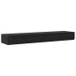 vidaXL Struttura letto con contenitore in Rovere Nero 140x190 cm vidaXL Struttura letto con contenitore in Rovere Nero 140x190 cm