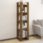 Libreria/Divisorio Miele 41x35x160 cm in Legno Massello di Pino Libreria/Divisorio Miele 41x35x160 cm in Legno Massello di Pino