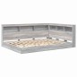 vidaXL Letto a scomparsa grigio Sonoma 140x200 cm in legno ingegnerizzato vidaXL Letto a scomparsa grigio Sonoma 140x200 cm in legno ingegnerizzato