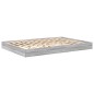 vidaXL Letto a scomparsa grigio Sonoma 140x200 cm in legno ingegnerizzato vidaXL Letto a scomparsa grigio Sonoma 140x200 cm in legno ingegnerizzato