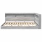 vidaXL Letto a scomparsa grigio Sonoma 140x200 cm in legno ingegnerizzato vidaXL Letto a scomparsa grigio Sonoma 140x200 cm in legno ingegnerizzato