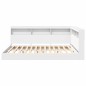 vidaXL Letto con Libreria Bianco 160x200 cm in Legno Ingegnerizzato vidaXL Letto con Libreria Bianco 160x200 cm in Legno Ingegnerizzato