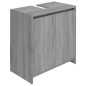 Armadietto Bagno Grigio Sonoma 60x33x61 cm in Legno Multistrato Armadietto Bagno Grigio Sonoma 60x33x61 cm in Legno Multistrato