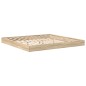vidaXL Letto Libreria Rovere Sonoma 180x200 cm in Legno Composito