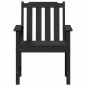 vidaXL Sedie da giardino , 4 pezzi nere, misure 65,5x55,5x88 cm in HDPE vidaXL Sedie da giardino , 4 pezzi nere, misure 65,5x55,5x88 cm in HDPE