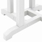 Set Bar da Giardino vidaXL 3 Pezzi Bianco HDPE Set Bar da Giardino vidaXL 3 Pezzi Bianco HDPE