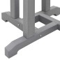 Set Bar da Giardino vidaXL 3 Pezzi Grigio Chiaro HDPE Set Bar da Giardino vidaXL 3 Pezzi Grigio Chiaro HDPE