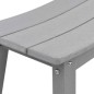 Sgabelli da Bar vidaXL 6 pz Grigio Chiaro HDPE Sgabelli da Bar vidaXL 6 pz Grigio Chiaro HDPE