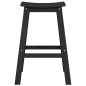 Sgabelli da Bar vidaXL 9 pz Nero HDPE Sgabelli da Bar vidaXL 9 pz Nero HDPE