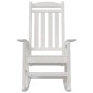 vidaXL Poltrone a dondolo da giardino 2 pcs bianche 70x92x107.5 cm in HDPE vidaXL Poltrone a dondolo da giardino 2 pcs bianche 70x92x107.5 cm in HDPE