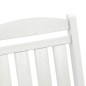 vidaXL Poltrone a dondolo da giardino 2 pcs bianche 70x92x107.5 cm in HDPE vidaXL Poltrone a dondolo da giardino 2 pcs bianche 70x92x107.5 cm in HDPE